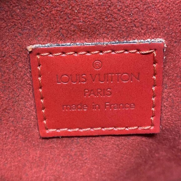 Auth LOUIS VUITTON Sablons M52047 Castilian Red Epi TF0918 Handbag - Picture 14 of 16